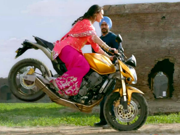 ડૉટર ઑફ શૉટગન, સોનાક્ષીની સવારી