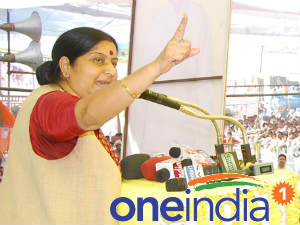 સુષમા સ્વરાજનું ઉગ્ર વલણ