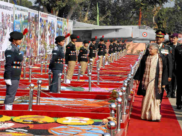 54મા ગણતંત્ર દિવસ પરેડની તૈયારીઓ...