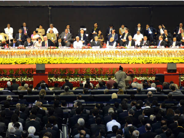 વાઇબ્રન્ટ ગુજરાત ગ્લોબલ સમિટ 2013નું ઉદઘાટન સમારંભ