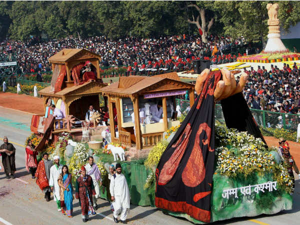 દિલ્હી ખાતે 64માં પ્રજાસત્તાક દિનની ઉજવણી