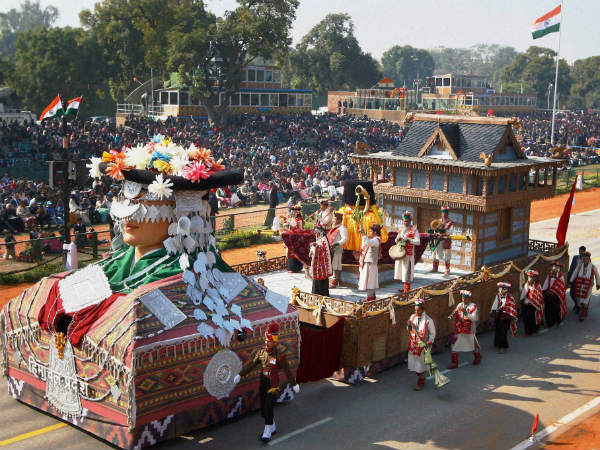 દિલ્હી ખાતે 64માં પ્રજાસત્તાક દિનની ઉજવણી