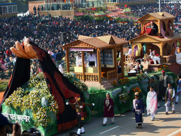 દિલ્હી ખાતે 64માં પ્રજાસત્તાક દિનની ઉજવણી