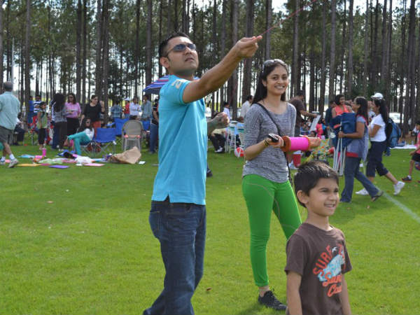 Celebration by Gujarati society in Florida