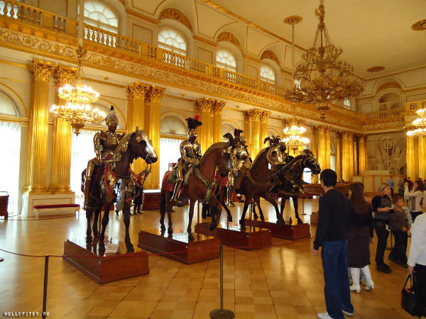 Pictures of world famous The Hermitage Musium of Russia