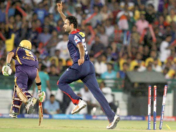 Delhi Daredevils defeated to Kolkata Knight Riders