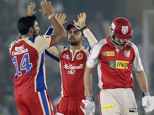 Punjab defeats to Bangalore by 6 wickets