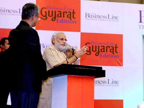 'હિન્દૂ બિઝનેસ લાઇન' સમાચારપત્રની અમદાવાદ આવૃતિનું લોન્ચિંગ
