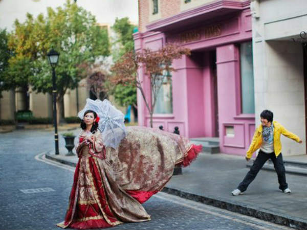 ચીનમાં થીમ આધારિત શહેર વિકસાવાયું