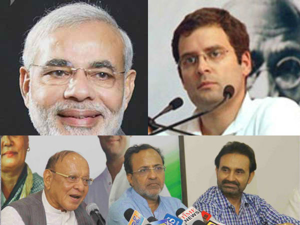 મોદી સામે વામણી ગુજરાત કોંગ્રેસ
