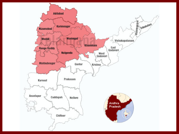 અલગ તેલંગાણાની ચળવળ