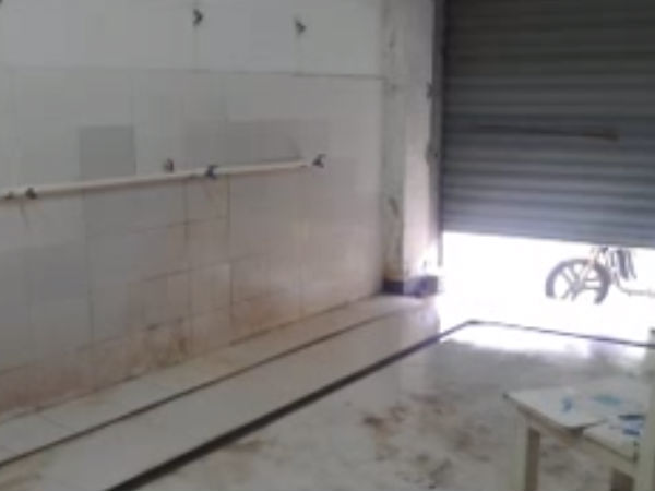 ગરાજમાં બાથરૂમ
