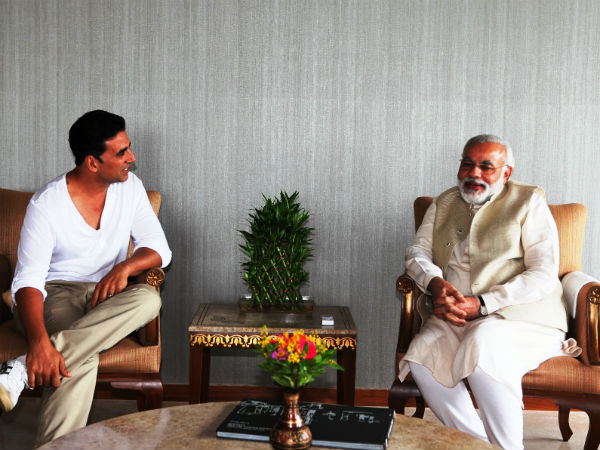 અક્ષય કુમાર સાથે ગહન ચર્ચા