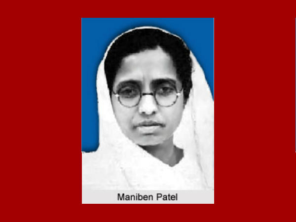 મણિબેન પટેલ