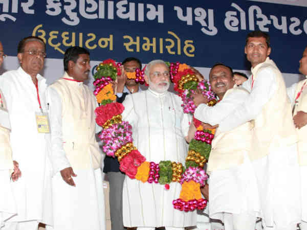 નરેન્દ્ર મોદીએ કર્યું એનિમલ હોસ્પિટલનું ઉદ્ધાટન
