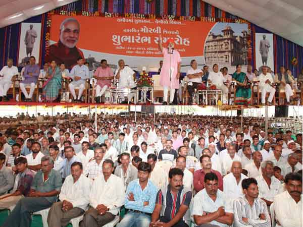 સમગ્ર જિલ્લામાંથી મુખ્ય મંત્રીશ્રીનુ ઉષ્માભર્યું સ્વાનગત