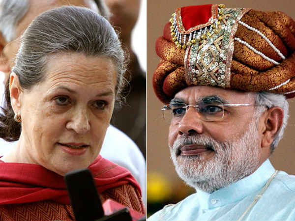 સોનિયા વિરુધ્ધ મોદી
