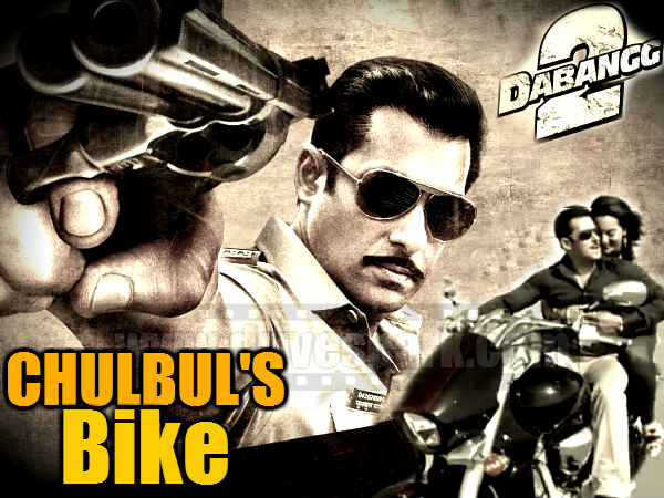 Dabangg 2: Salman Khan's Suzuki Intruder Bike