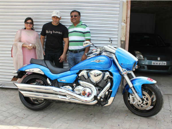 Dabangg 2: Salman Khan's Suzuki Intruder Bike