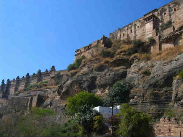 કિલ્લાનું એક દ્રશ્ય