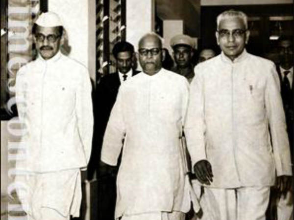 ગુલઝારીલાલ નંદા સાથે મહેતા
