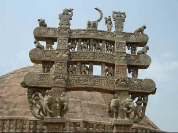 સાંચી સ્તૂપનું ગેટવે