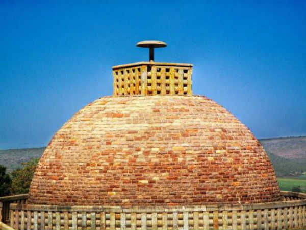 સાંચી સ્તૂપનો ડોમ
