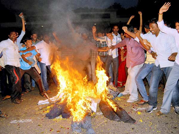 અલગ તેલંગાણાની અસર