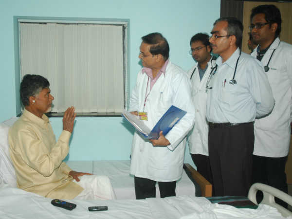 નાયડૂ અડીખમ, હોસ્પિટલમાં પણ ચાલુ રાખશે અનશન
