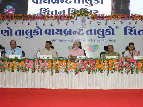 ‘આપણો તાલુકો વાયબ્રન્ટ તાલુકો’ને મજબૂત બનાવવાની મોદીની ઇચ્છા