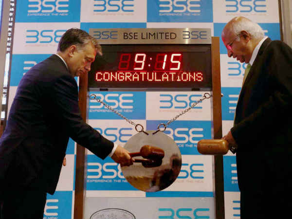 બીએસઇમાં હુંગેરિયન વડાપ્રધાન