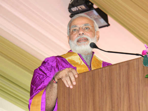PDPU પદવીદાન સમારંભમાં મોદી
