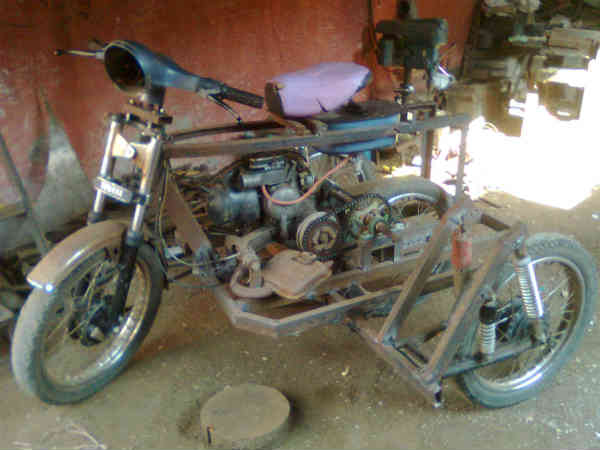 પટેલબંધુઓએ કરી બાઇક ટ્રેક્ટરની શોધ