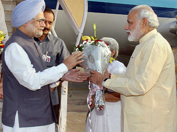 સીએમે કર્યું પીએમનું સ્વાગત