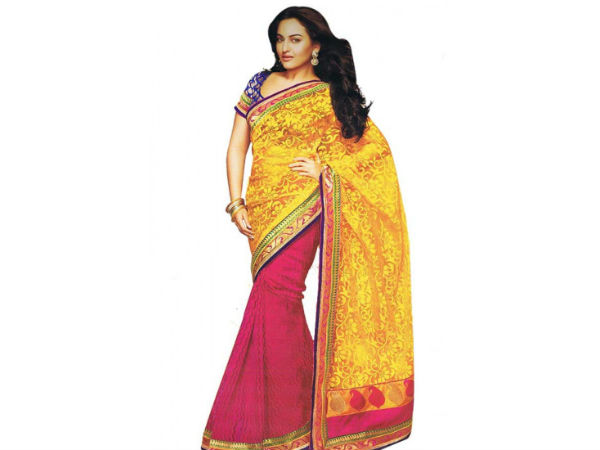 સાડીમાં સોહામણા સોના