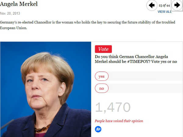 Angela Merkel