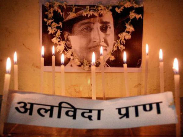 પ્રાણનું નિધન