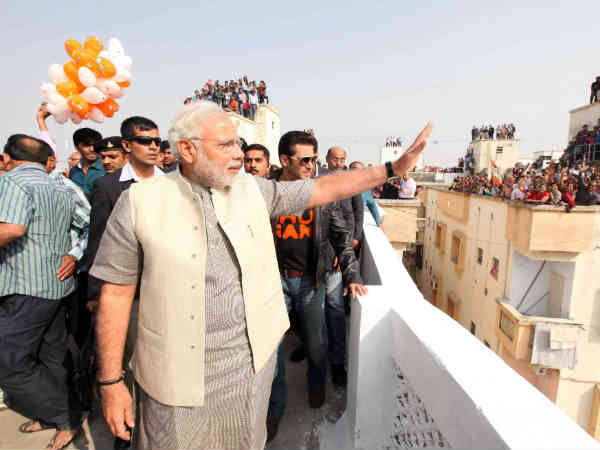 સલમાન અને નરેન્દ્ર મોદી