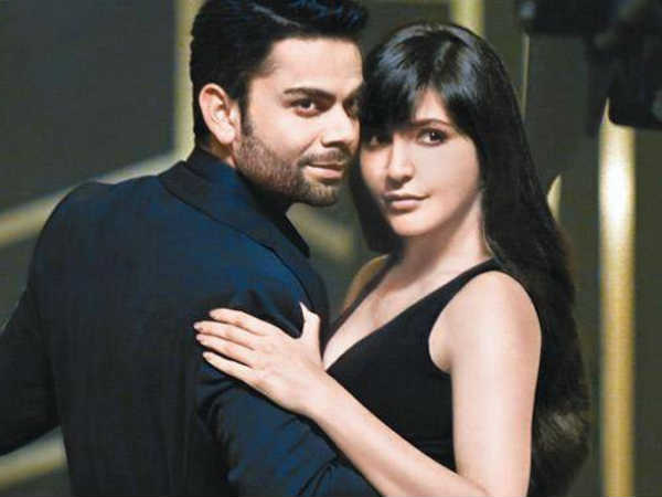 Virat Kohli and Anushka Sharma