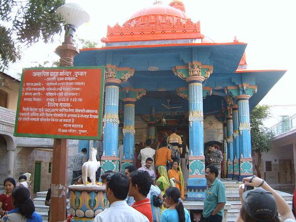 એકમાત્ર બ્રહ્મા મંદિર, રાજસ્થાન