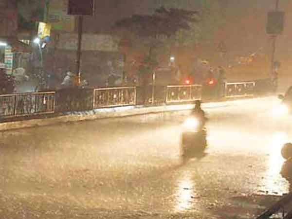 ભાવનગરમાં ધોધમાર વરસાદ
