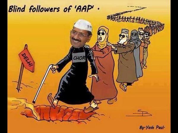 સોશિયલ મીડિયા પર છવાયા કેજરીવાલ