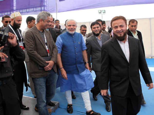 મોદીએ કર્યુ મુસ્લિમ ફેરનું ઉદ્ઘાટન