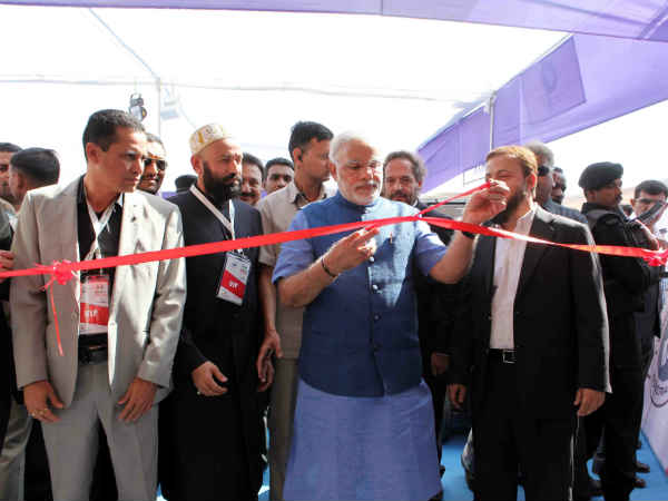 મોદીએ કર્યુ મુસ્લિમ ફેરનું ઉદ્ઘાટન