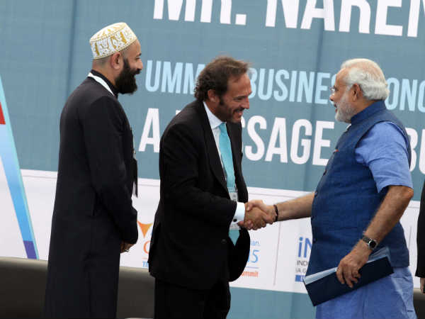 મોદીએ કર્યુ મુસ્લિમ ફેરનું ઉદ્ઘાટન