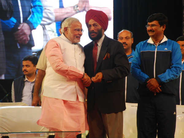 સુરત નાઇટ મેરેથોનમાં મિલ્ખા સિંઘ