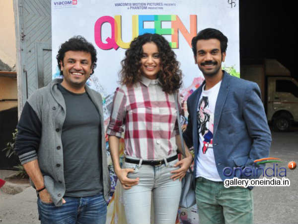વિકાસ બહેલ, કંગના રાણાવત અને રાજકુમાર રાવ
