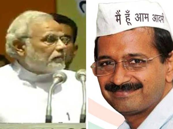 નરેન્દ્ર મોદી અને કેજરીવાલ વચ્ચે અનોખી જંગ