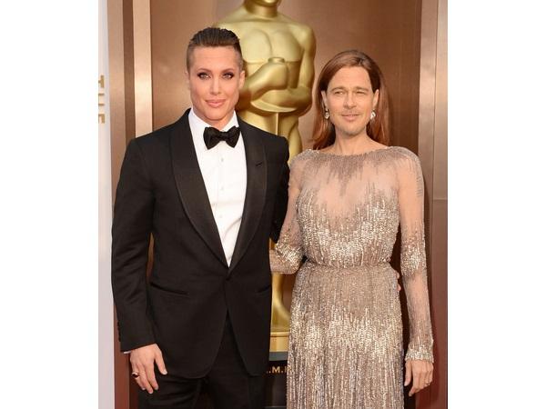 Angelina Jolie and Brad Pitt