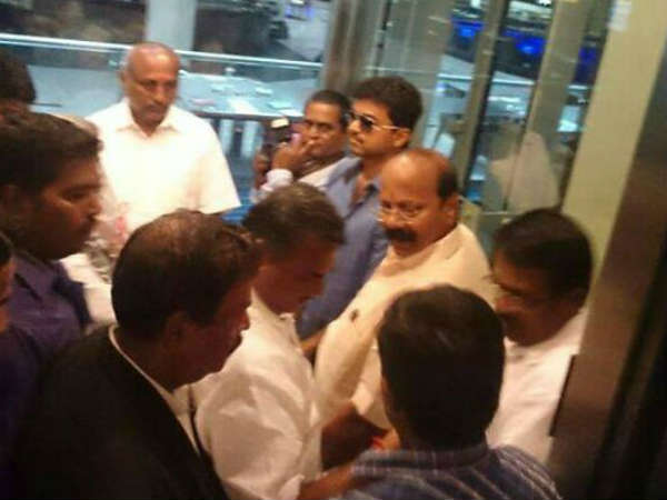 Tamil actor Vijay meet Modi